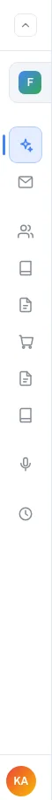 The sidebar while viewing as the Sales role, showing only the modules that role can open